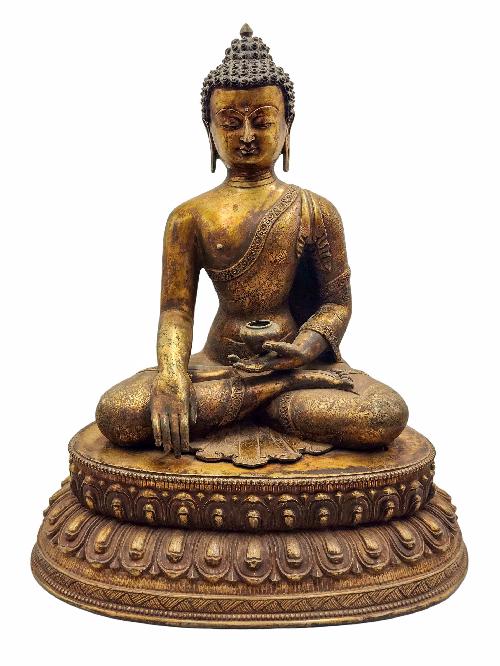 [shakyamuni Buddha], Buddhist Handmade Statue, [antique Finishing]