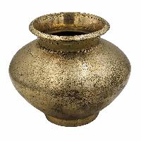 Traditional Metal Offering Bowl, [water Pot Or Lota]