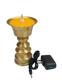 Electric Butter Lamp With Music, Buddhist Ritual Items