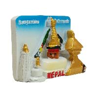 [swoyambhu Nath Stupa], Fridge Magnets 3d Embossed