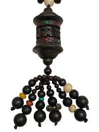 Prayer Bead Mala/necklace With Mane, For Cars And Home