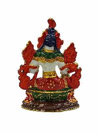 [white Tara], Buddhist Miniature Statue, [high Quality], [traditional Color Finishing], [high Quality]