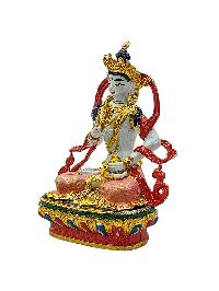 [vajrasattva], Buddhist Miniature Statue, [high Quality], [traditional Color Finishing], [high Quality]