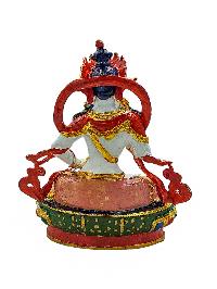 [vajrasattva], Buddhist Miniature Statue, [high Quality], [traditional Color Finishing], [high Quality]