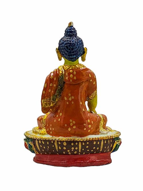 [shakyamuni Buddha], Buddhist Miniature Statue, [high Quality], [traditional Color Finishing], [high Quality]