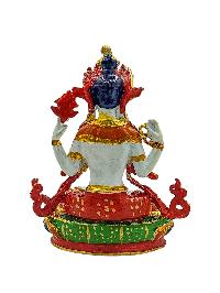 [chenrezig], Buddhist Miniature Statue, [high Quality], [traditional Color Finishing], [high Quality]