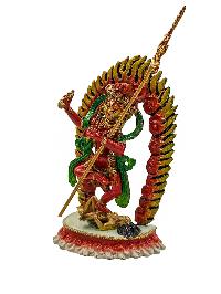 [vajravarahi], Buddhist Miniature Statue, [high Quality], [traditional Color Finishing], [high Quality]