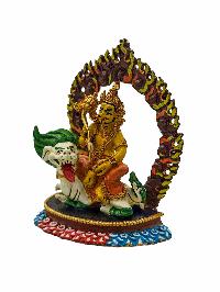 [jambhala: Namtose], Buddhist Miniature Statue, [high Quality], [traditional Color Finishing], [high Quality]