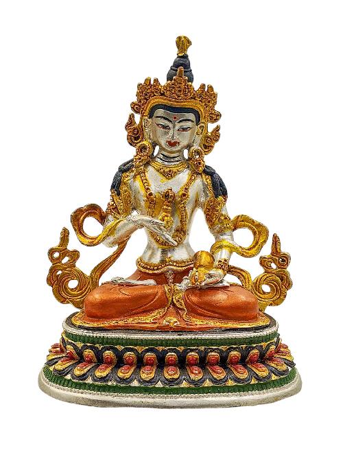 [vajrasattva], Buddhist Miniature Statue, [high Quality], [traditional Color Finishing], [high Quality]