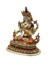 [chenrezig], Buddhist Miniature Statue, [high Quality], [traditional Color Finishing], [high Quality]