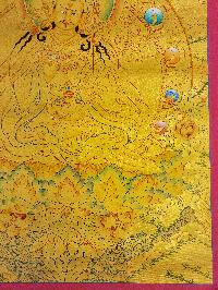 [padmasambhava], Buddhist Traditional Painting, Hand Painted, [real Gold]