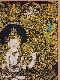 [chenrezig], Buddhist Traditional Painting, Hand Painted, [real Gold]