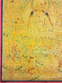 [padmasambhava], Buddhist Traditional Painting, Hand Painted, [real Gold]