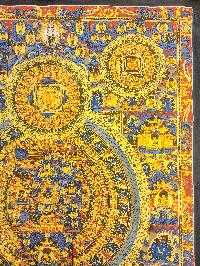 [mandala], Buddhist Traditional Painting, Hand Painted, [real Gold]