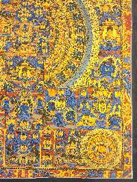 [mandala], Buddhist Traditional Painting, Hand Painted, [real Gold]