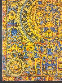 [mandala], Buddhist Traditional Painting, Hand Painted, [real Gold]