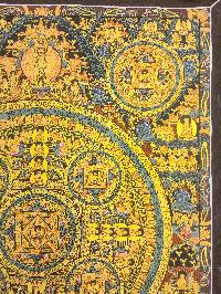 [mandala], Buddhist Traditional Painting, Hand Painted, [real Gold]