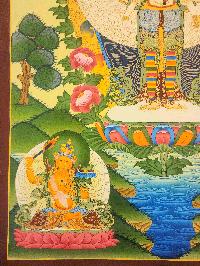 [sahasrabhuja Avalokitesvara], Buddhist Traditional Painting, Hand Painted, [real Gold]