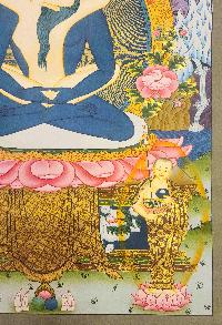 [samantabhadra], Buddhist Traditional Painting, Hand Painted, [real Gold]