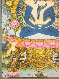 [samantabhadra], Buddhist Traditional Painting, Hand Painted, [real Gold]