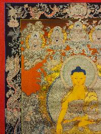 [shakyamuni Buddha], Buddhist Traditional Painting, Hand Painted, [real Gold]