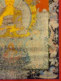 [shakyamuni Buddha], Buddhist Traditional Painting, Hand Painted, [real Gold]