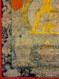 [shakyamuni Buddha], Buddhist Traditional Painting, Hand Painted, [real Gold]