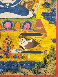 [samantabhadra], Buddhist Traditional Painting, Hand Painted, [real Gold]