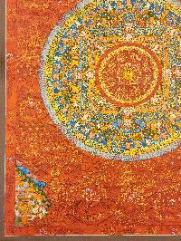 [mandala], Buddhist Traditional Painting, Hand Painted, [real Gold]