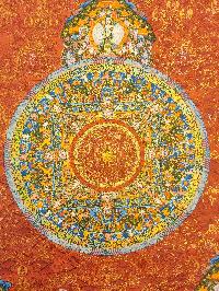 [mandala], Buddhist Traditional Painting, Hand Painted, [real Gold]