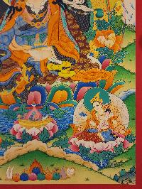 [padmasambhava], Buddhist Traditional Painting, Hand Painted, [real Gold]