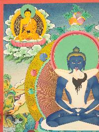 [samantabhadra], Buddhist Traditional Painting, Hand Painted, [real Gold]