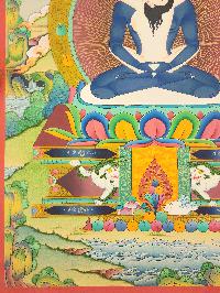 [samantabhadra], Buddhist Traditional Painting, Hand Painted, [real Gold]