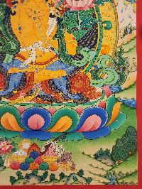 [manjushree], Buddhist Traditional Painting, Hand Painted, [real Gold]