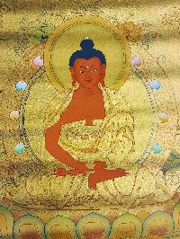 [amitabha Buddha], Buddhist Traditional Painting, Hand Painted, [real Gold]