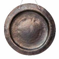 Gong, Tibetan [handmade], Wind Gong, Flat Gong