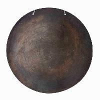 Gong, Tibetan [handmade], Wind Gong, Flat Gong