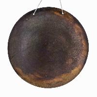 Gong, Tibetan [handmade], Wind Gong, Flat Gong