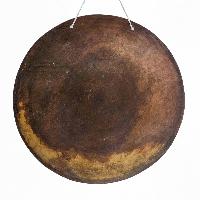 Gong, Tibetan [handmade], Wind Gong, Flat Gong