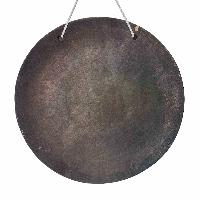 Gong, Tibetan [handmade], Wind Gong, Flat Gong