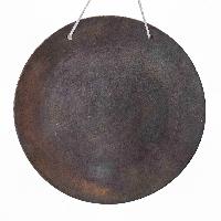 Gong, Tibetan [handmade], Wind Gong, Flat Gong