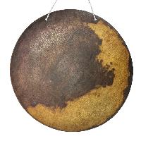 Gong, Tibetan [handmade], Wind Gong, Flat Gong