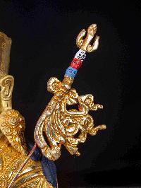 [padmasambhava], Buddhist Handmade Statue, [full Gold Plated], [face Painted]