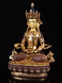 [aparimita], Buddhist Handmade Statue, [full Gold Plated], [face Painted]