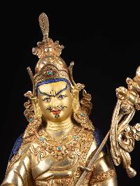 [padmasambhava], Buddhist Handmade Statue, [full Gold Plated], [face Painted]