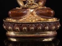 [amitabha Buddha], Buddhist Handmade Statue, [full Gold Plated], [face Painted]