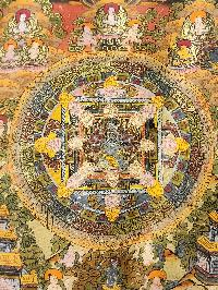 [mandala], Buddhist Traditional Painting, [hand Painted]