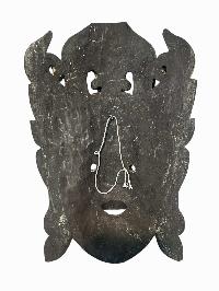 [kali], Handmade Wooden Mask, Wall Hanging, [painted], Poplar Wood