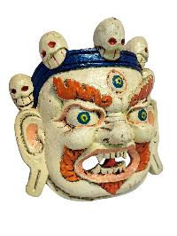 [bhairav], Resin Mask, Wall Hanging, [painted],