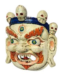 [bhairav], Resin Mask, Wall Hanging, [painted],